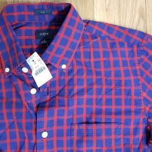 J. Crew Slim Fit Checkered Shirt - NWT